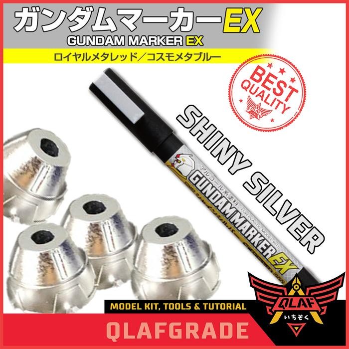 

Gundam Marker EX SHINE SILVER Mr Hobby