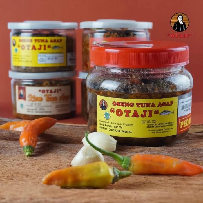 

READY OTAJI OSENG TUNA ASAP JENG INTAN 500GR - PAKET RASA PEDAS & TIDAK PEDAS