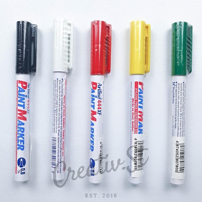 

ARTLINE Spidol Akrilik Color Paint Marker Fine Tip Kaca Plastik Kayu 444XF 440XF