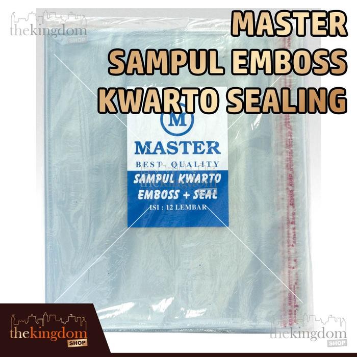 

Master Sampul Mika Emboss Kwarto Sealing Lipat Sampul Buku Plastik