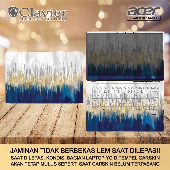 Siap Kirim Cover Garskin Laptop Acer Swift 3 Infinity 4 SF314-511-73JE Polos Slim Clear