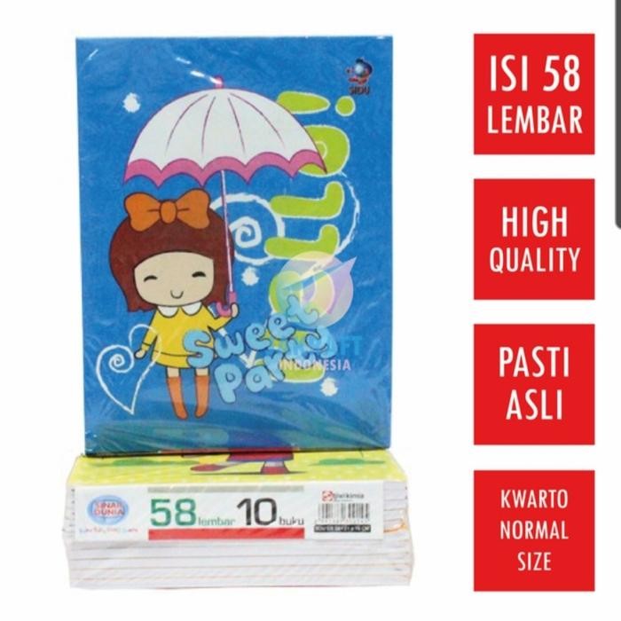 

Buku Tulis SIDU 58 Lembar
