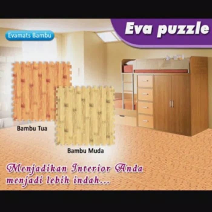 Evamat Bambu / Evamat Motif / Tikar / Alas Lantai Motif Bambu