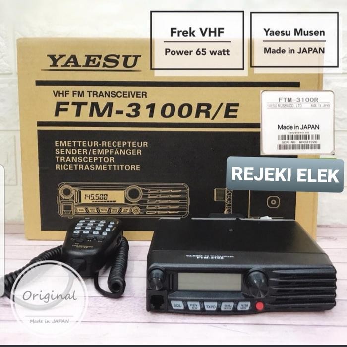 RADIO RIG YAESU FTM 3100R / YAESU FTM 3100 R / FTM 3100 ORIGINAL