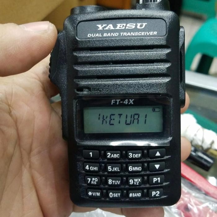HT YAESU FT-4X DUAL BAND ORI GARANSI YAESU FT 4X DUALBAND YAESU 4X