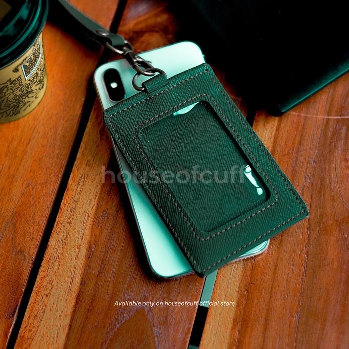 

Houseofcuff Lanyard Tali ID Card Kulit Premium
