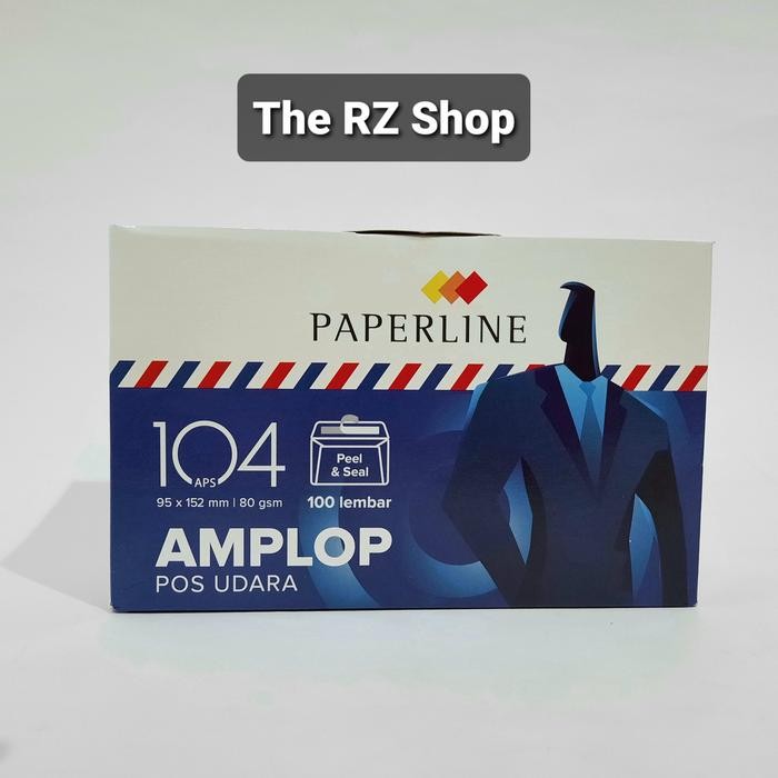

Amplop Air Mail /Pos Udara 104APS Paperline (Paperline)
