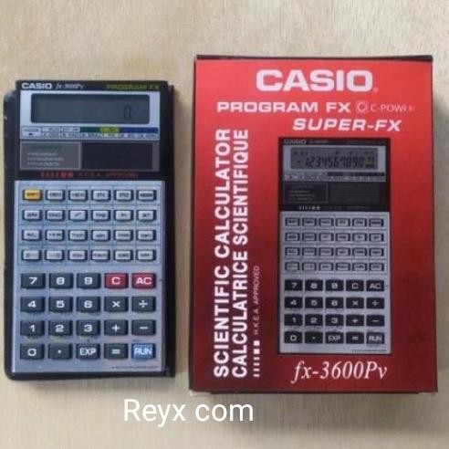 

Casio Fx3600 Pv Scientific Calculator