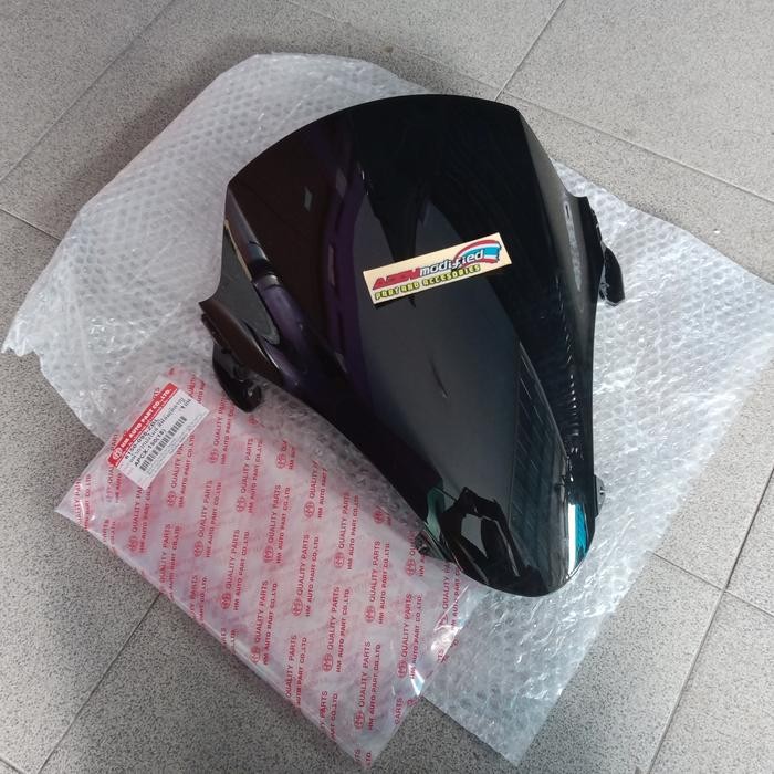 Whinsied Visor Depan Pcx 150 Lokal Smoke Hitam Hma Original Thailand