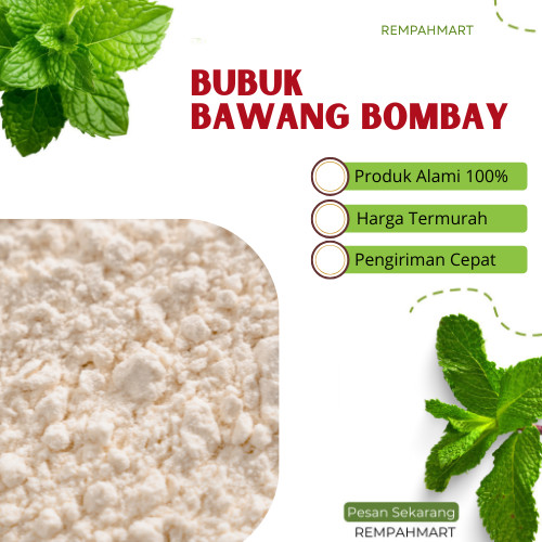 

1kg Rempah Bawang Bombay Murni Onion Powder / Bubuk Pelengkap Masak Rempahmart