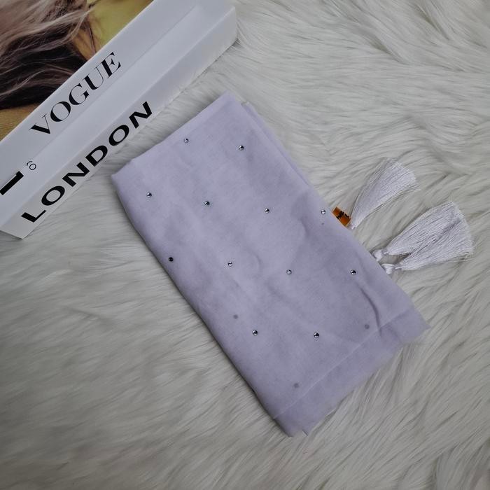 pita Hijab Segiempat payet jilbab Payet Tabur Swarovski Jilbab Paris Tassel Payet