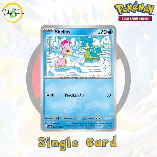 Shellos - 044/182 - Kilat Rasi (sv8s) - Kartu Pokemon Indonesia