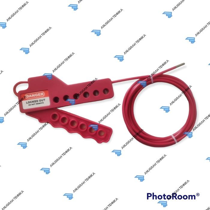 

Baru Cable Lockout Adjustable Nylon - Pengunci Kabel Safety