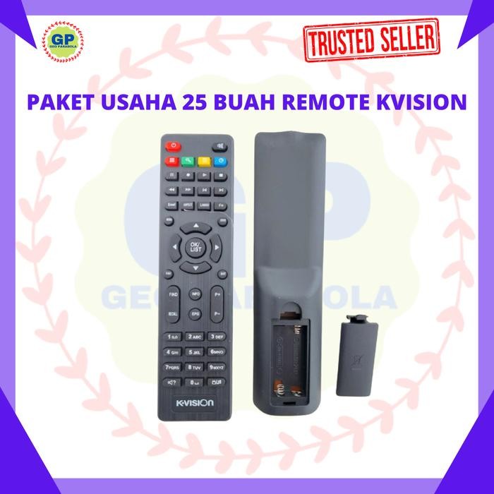 PAKET USAHA REMOTE KVISION BROMO C2000 25 BUAH TERLARIS