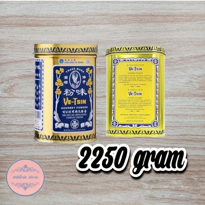 

Vetsin Hongkong 2250 gram Ve-Tsin Penguat Rasa Gourmet Powder