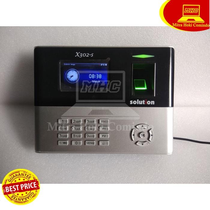 FINGERPRINT MESIN ABSENSI SOLUTION X-302S X302S