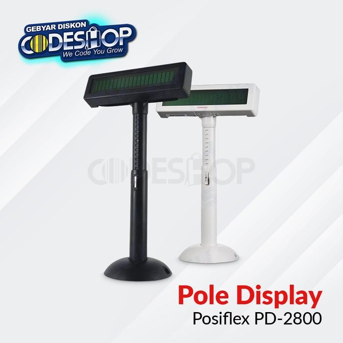 Customer Display Posiflex PD2800 Pole Display Layar Pelanggan USB