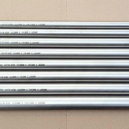 Pipa Titanium / Tabung Titan OD 38mm Grade 2 ASTM B338 New