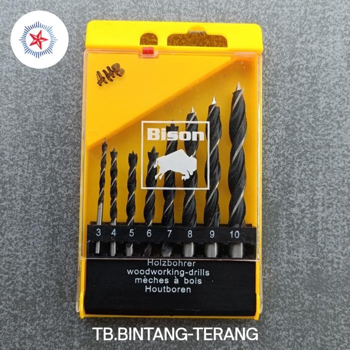 MATA BOR KAYU 1 SET / WOOD DRILL BIT SET