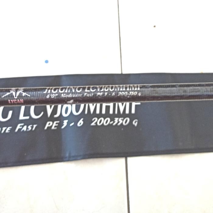 BLANK LYCAN JIGGING PE 3-6 ORIGINAL PRODUCT NON SHIMANO - PE 5-10