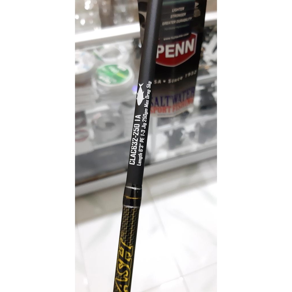 Joran Pancing Over Head OH Trolling PENN Carbon spek ID0246