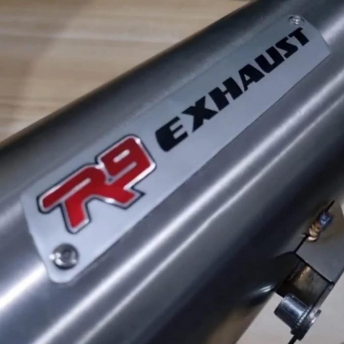 Knalpot R9 Standar Racing Original R9 Aerox/Nmax/Adv/Vario 125/150/160