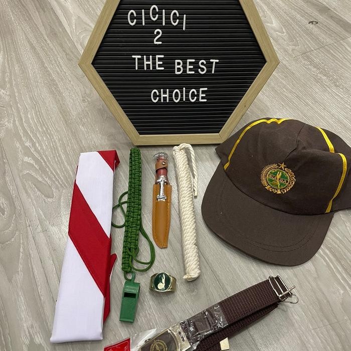 (Allthebest) Perlengkapan Pramuka Siaga Putra Putri Atribut Pramuka