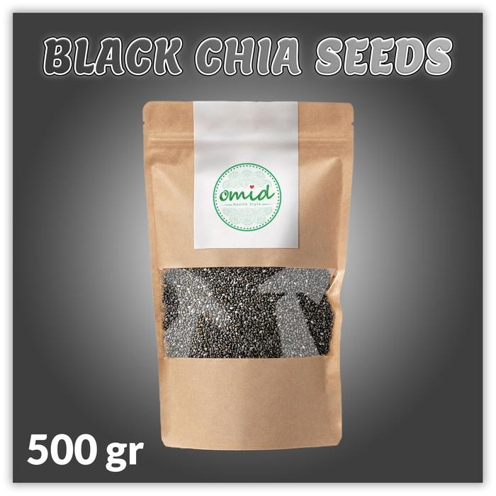 

Organic Black Chia Seed (Biji Chia Hitam Organik) 500Gr Terlaris