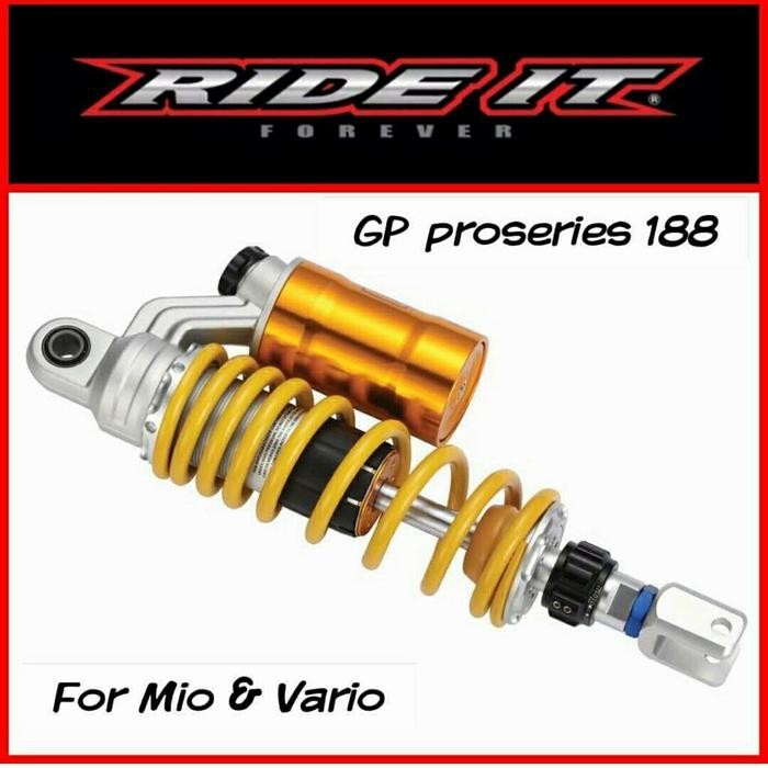 Shock Breaker Belakang Tabung Merek Ride It Gp Proseries 188 Vario 125