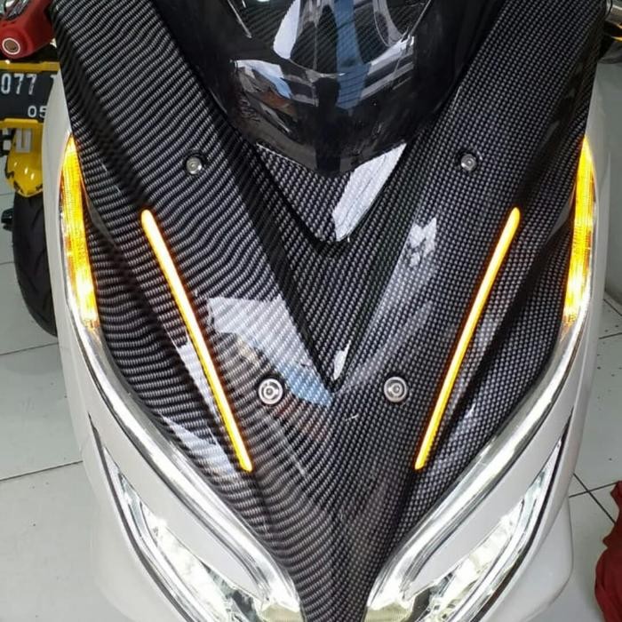 Set Body Tameng Windshield Honda Pcx New Carbon Pnp