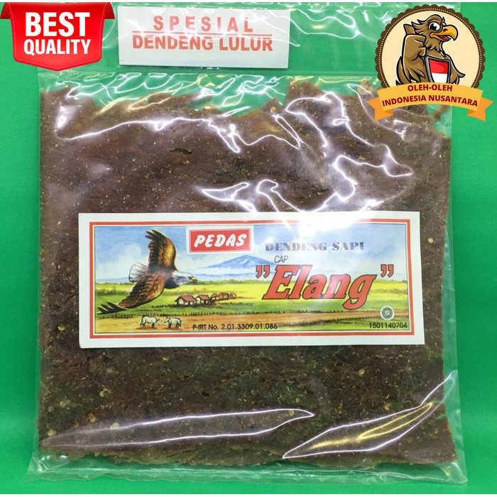 

Dendeng Daging Sapi Spesial Lulur Cap Elang Original 250Gr Best Quality Asli 100% Original