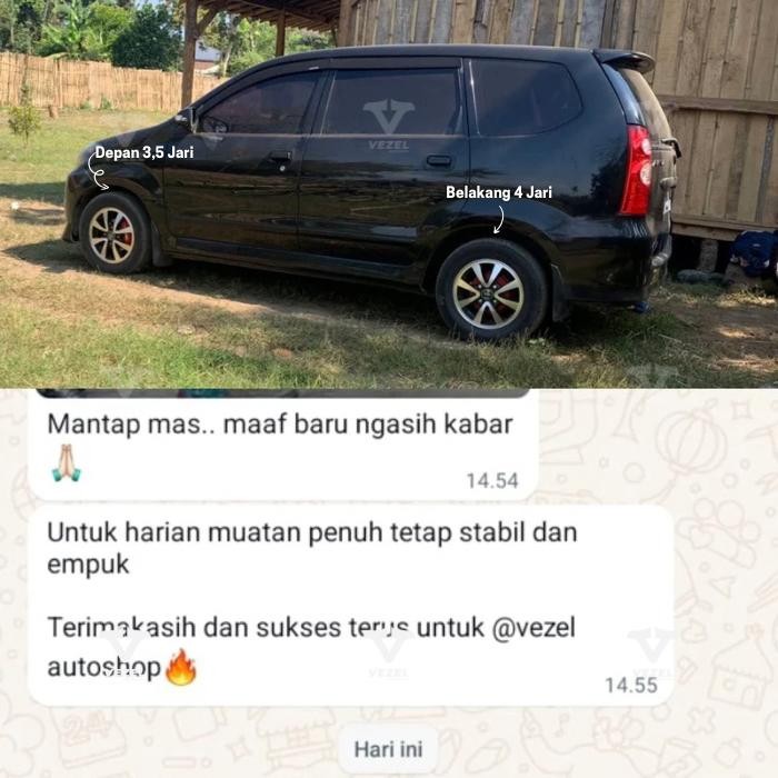 Best seller Lowering Kit Avanza/Xenia OLD 04-21 Per Empuk Per Ceper Per Custom Vezel Garage Terlaris