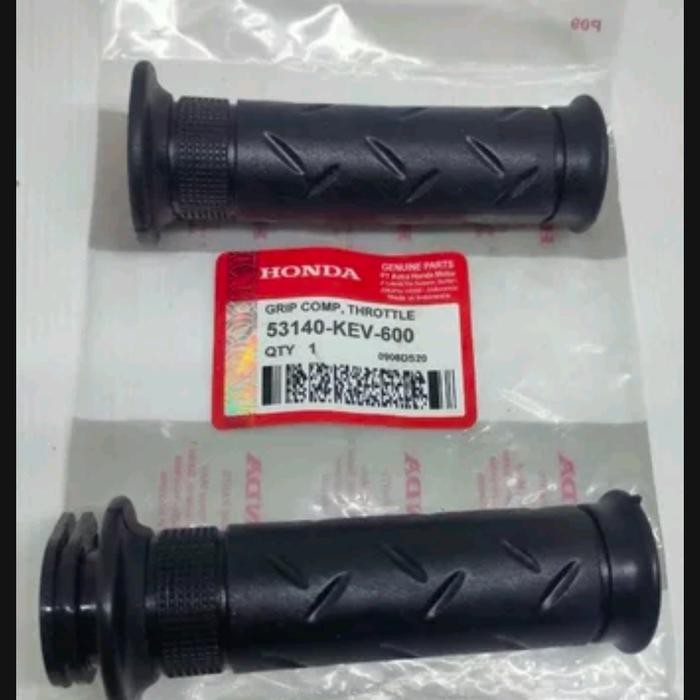 hand grip karet stang selongsong gas set kanan kiri Supra x fit ori (TERBAIK) (TERBARU) (TERMURAH)