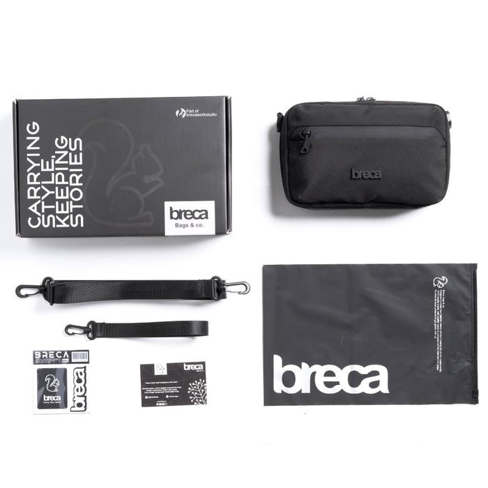 Breca - Handbag Shelby Tas Tangan Pria Tas Selempang Anti Bara Dan Waterproof Cowok