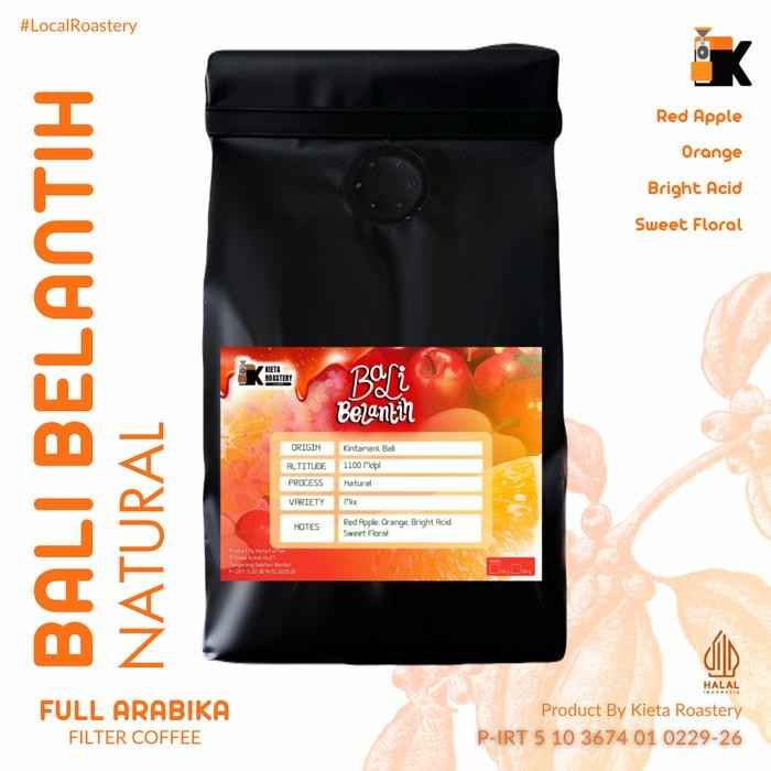 

Otten Flair - Biji Kopi Arabika Bali Belantih Natural 200Gr