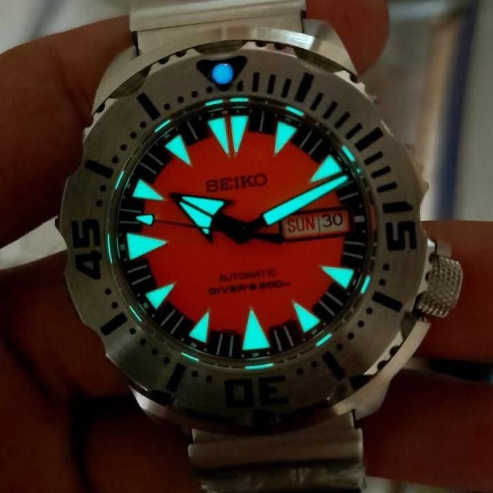 seiko monster dracula mod nh36 movement seiko mod monster