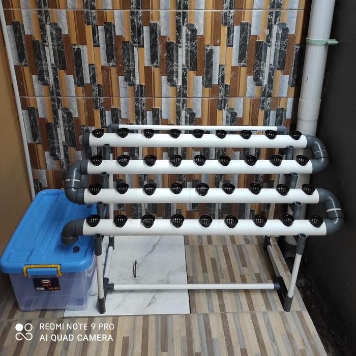HIDROPONIK KIT 36 LUBANG NFT SYSTEM