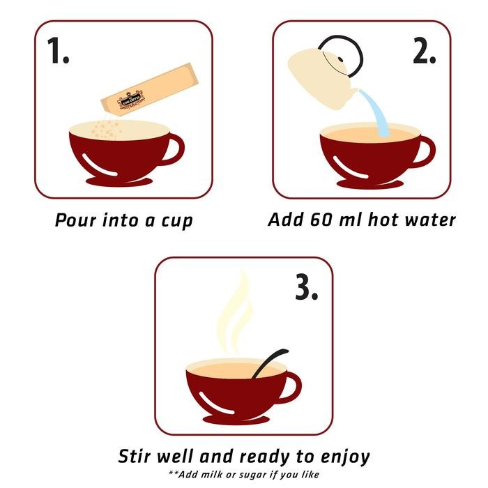 

24 Box 360 Pcs - Espresso Per Box Isi 15 Stick King Coffee Kopi Vietnam Trung Nguyen