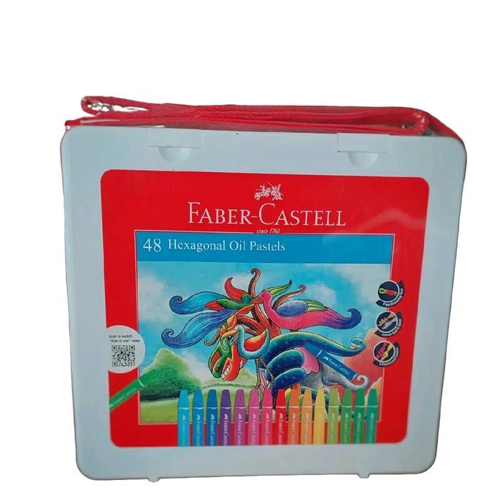 

Faber-Hexagonal Oil Pastel Crayon 48 Warna - Alat Tulis - Stationery
