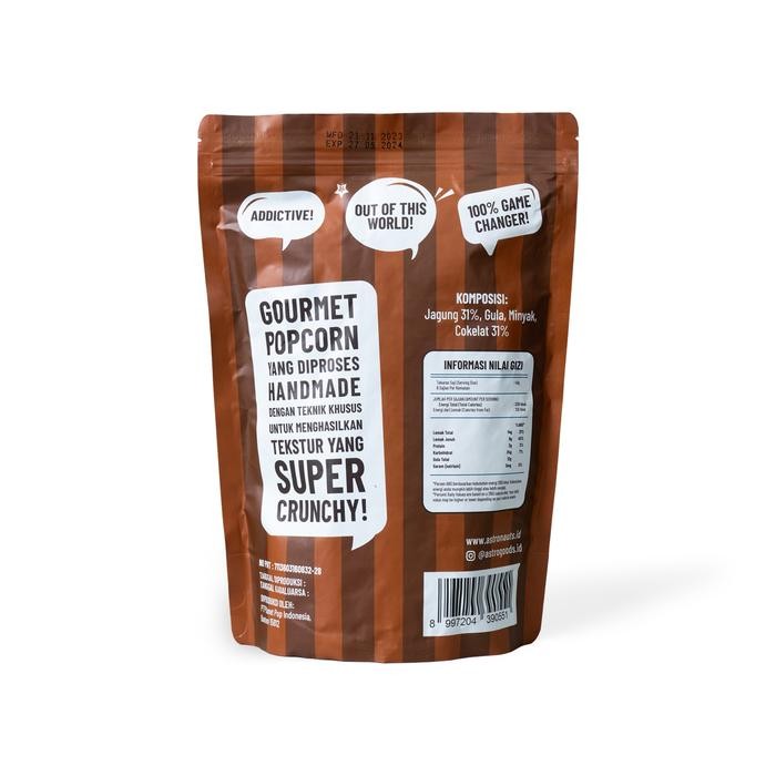 

Diskon! Promo Popcorn Dark Chocolate 230G Astro Goods Snack Manis