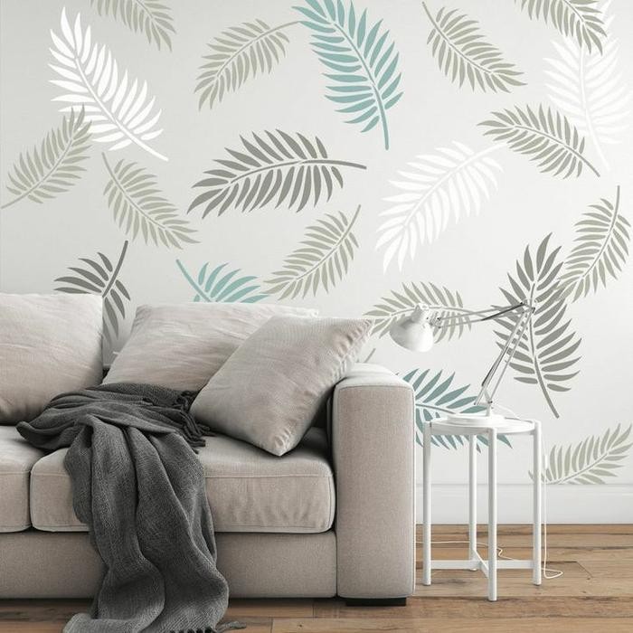 

Stencil dinding motif palm ukuran 50x35 bahan tebal