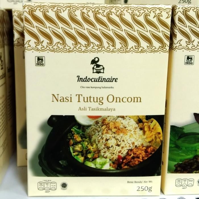 

Diskon! Promo Indoculinaire Nasi Asli Garut 250G Liwet Jambal Tutug Oncom Kuning