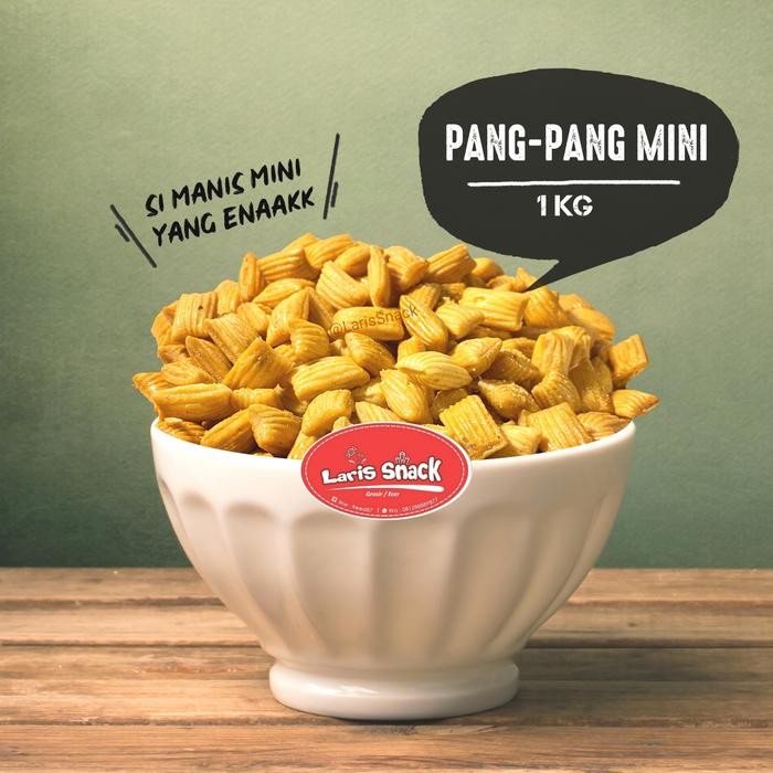 

Diskon! Promo Pang-Pang Mini Snack Manis Gurih Kiloan 1000Gr