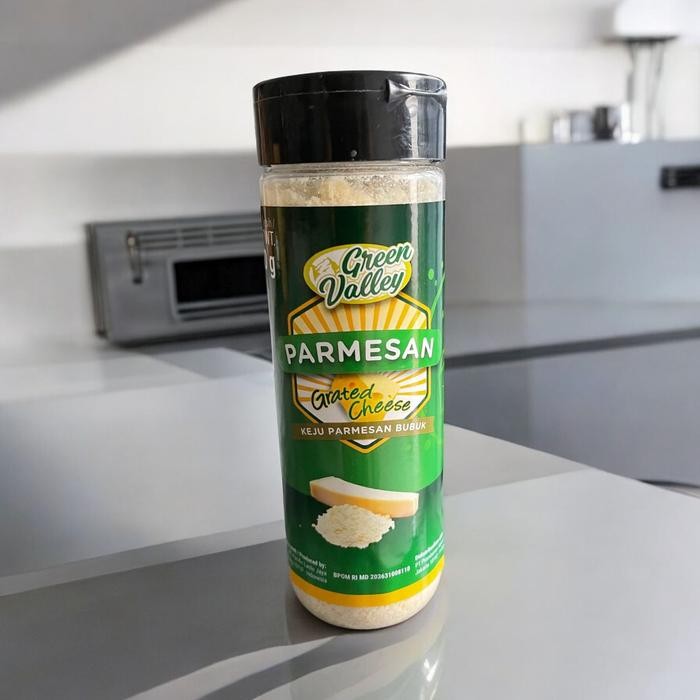 

Diskon! Promo Keju Parmesan Green Valley Parmesan Cheese Premium