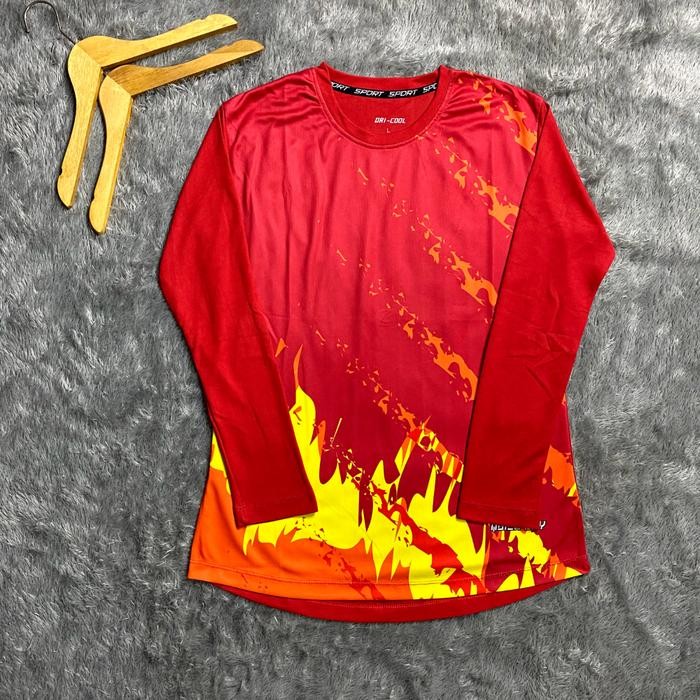 BAJU OLAHRAGA WANITA SENAM ZUMBA AEROBIC HIJAB LENGAN PANJANG ZRP-68