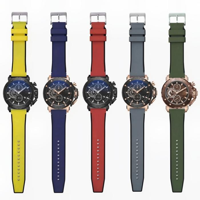 Tali Jam Tangan 24 MM Strap Rubber Quick Release 8106.24