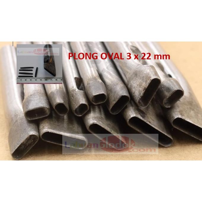 

Plong Oval 3Mm X 22Mm - Punch Hole Leather Oval-Plong 3Mm