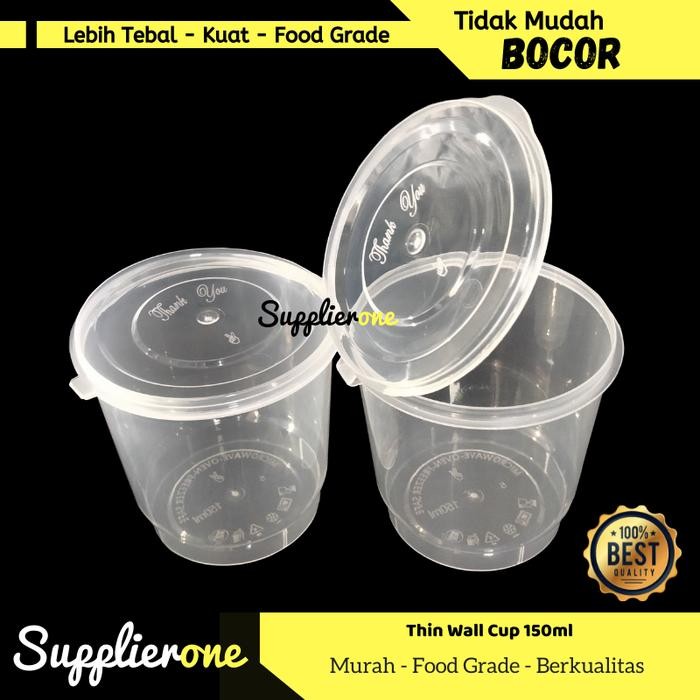 JT Thinwall 150 ml / Cup 150 ml / Cup Puding 150 ml / Mika 150 ml