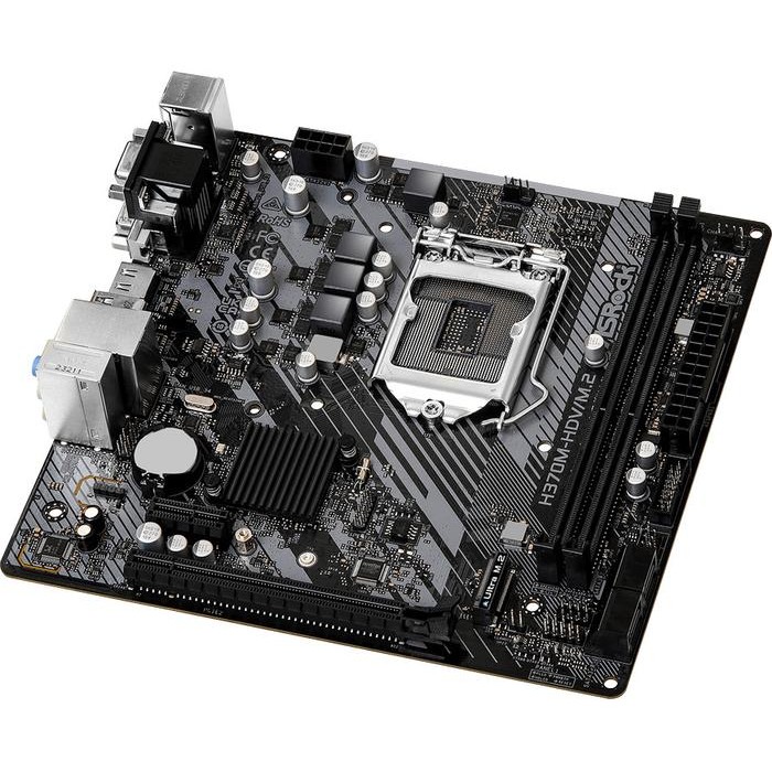 ASROCK H370M-HDV/M.2 (INTEL LGA 1151, GEN8, GEN9, H370)