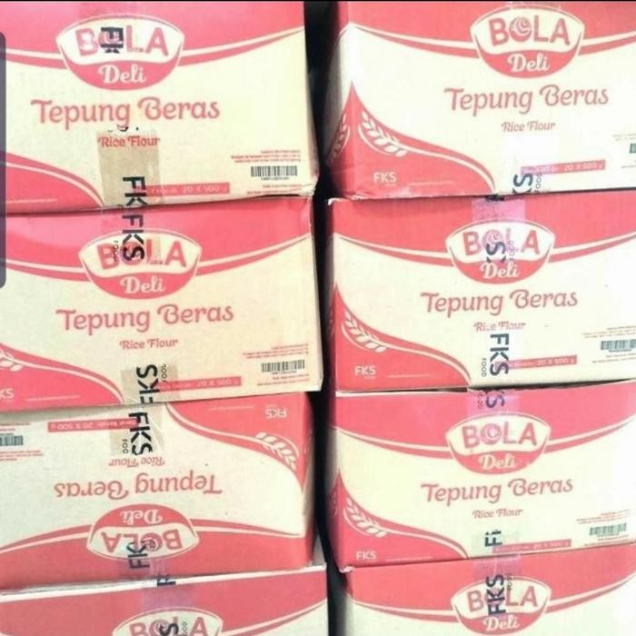 

New Tepung Beras Bola Deli 500gr DUS isi 20 pcs Ready